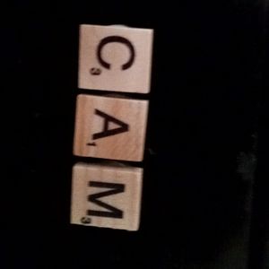 Scramble tile magnets